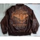 Vintage Rare Pelle Pelle By Mark Buchanan Full Zip Leather Jacket