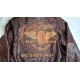 Vintage Rare Pelle Pelle By Mark Buchanan Full Zip Leather Jacket