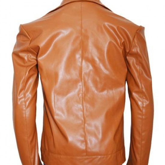 Vinyl Bobby Cannavale Brown Leather Jacket Vinyl Bobby Cannavale Brown Leather Jacket