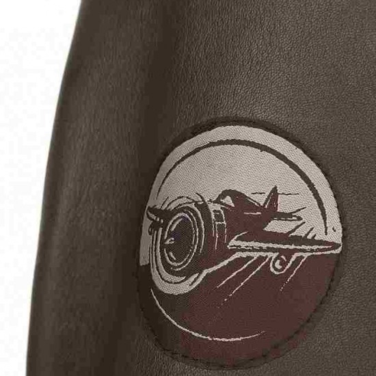 Mens Brown Call Of Duty WWII Leather Jacket Mens Brown Call Of Duty WWII Leather Jacket