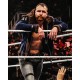 WWE Dean Ambrose Blue And Brown Shearling Jacket