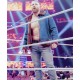 WWE Dean Ambrose Blue And Brown Shearling Jacket