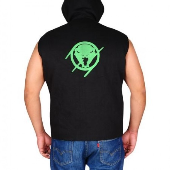 WWE Wrestler Randy Orton RKO Hoodie Fleece Black Vest