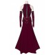 Wandavision 2021 Scarlet Witch Cosplay Costume Cloak Crown Outfit Wandavision 2021 Scarlet Witch Cosplay Costume Cloak Crown Outfit