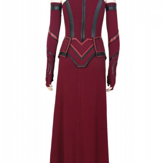 Wandavision Scarlet Witch Cosplay Costume Outfits Halloween Carnival Suit Wandavision Scarlet Witch Cosplay Costume Outfits Halloween Carnival Suit