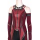 Wandavision Scarlet Witch Cosplay Costume Outfits Halloween Carnival Suit Wandavision Scarlet Witch Cosplay Costume Outfits Halloween Carnival Suit