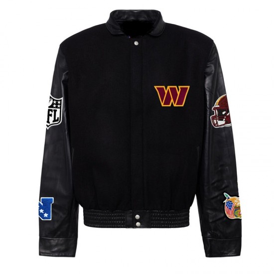 Washington Commanders NFL Varsity Jacket Washington Commanders NFL Varsity Jacket