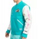 Wedding Cake Embroidered Goonies 2 Mint Varsity Jacket Wedding Cake Embroidered Goonies 2 Mint Varsity Jacket