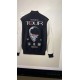 Weeknd Stadium Black and White Varsity Jacket Weeknd Stadium Black and White Varsity Jacket