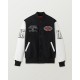 Weeknd Stadium Tour Black and White Varsity Jacket Weeknd Stadium Tour Black and White Varsity Jacket