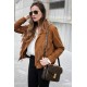 Western Brown Suede Leather Wear Fringe Vintage Coat Jacket Western Brown Suede Leather Wear Fringe Vintage Coat Jacket