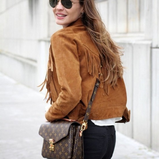 Western Brown Suede Leather Wear Fringe Vintage Coat Jacket Western Brown Suede Leather Wear Fringe Vintage Coat Jacket
