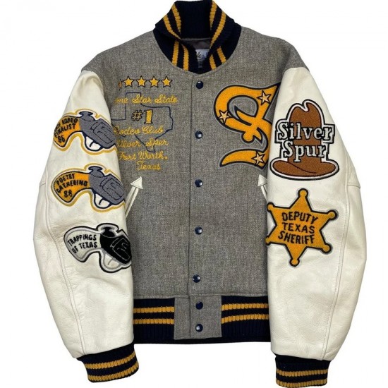 Whitesville Silver Spur Club Varsity Jacket Whitesville Silver Spur Club Varsity Jacket