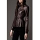 Women Brown Genuine Leather Short Coat Jacket Women Brown Genuine Leather Short Coat Jacket