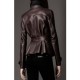 Women Brown Genuine Leather Short Coat Jacket Women Brown Genuine Leather Short Coat Jacket