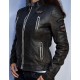 Women's Affliction Black Premium Divergent Biker Leather Jacket Women's Affliction Black Premium Divergent Biker Leather Jacket