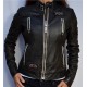 Women's Affliction Black Premium Divergent Biker Leather Jacket