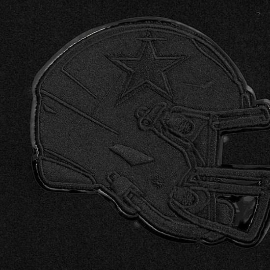 Womens Dallas Cowboys Black Varsity Jacket