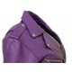 Women's Harley Quinn Stylish Brando Purple Leather Biker Jacket Women's Harley Quinn Stylish Brando Purple Leather Biker Jacket