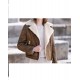 Womens Aviator B3 Distressed Brown Winter Jacket Womens Aviator B3 Distressed Brown Winter Jacket