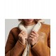 Womens Aviator Flying Shearling Jacket Womens Aviator Flying Shearling Jacket