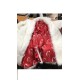 Womens Fur White Warm Faux Fur Coat