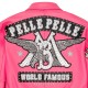 Womens Pelle Pelle World Famous Turquoise Leather Jacket
