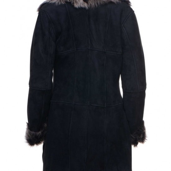 Womens Shearling Sheepskin Winter Coat