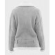 Women’s Grey Suede Shearling Jacket