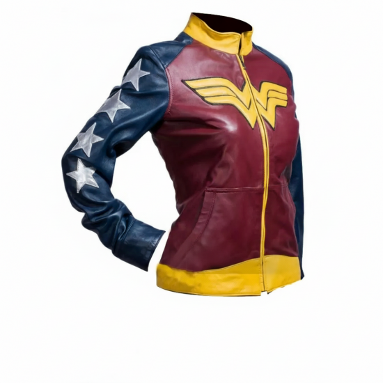 Wonder Woman Costume Leather Jacket