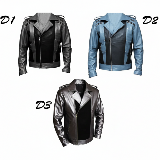 X Men Apocalypse Evan Peters Quick Leather Jacket