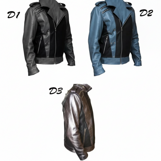 X Men Apocalypse Evan Peters Quick Leather Jacket