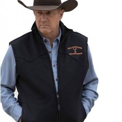 Yellowstone Kevin Costner Black Vest