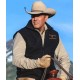 Yellowstone John Dutton Vest Kevin Costner Black Vest