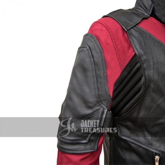 Hawkeye The Avengers Jeremy Renner Leather Jacket Coat