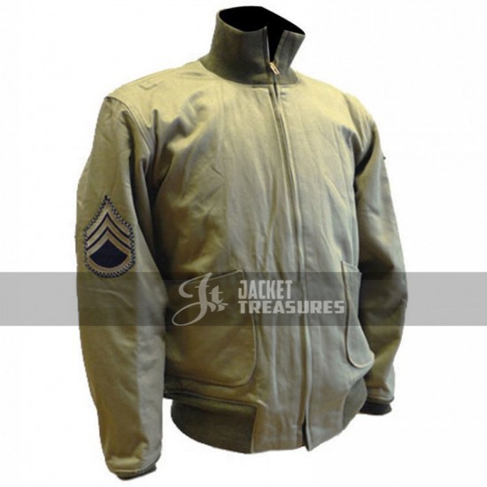 Fury Brad Pitt Tanker WW2 Jacket
