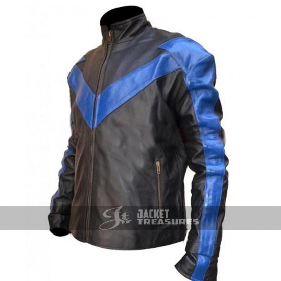 Nightwing Leather Jacket Costume In Different Designs Nightwing Leather Jacket Costume In Different Designs