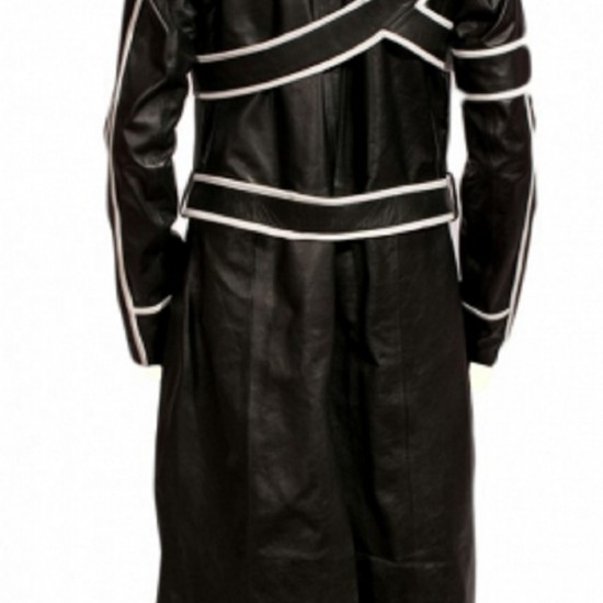 Sword Art Online Kirito Black Leather Coat