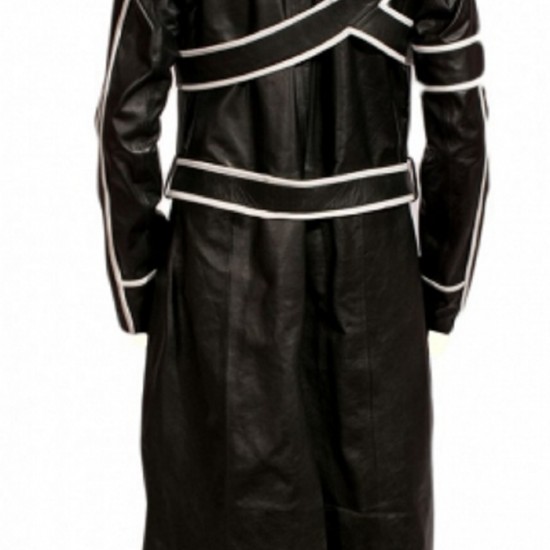Sword Art Online Kirito Black Leather Coat Sword Art Online Kirito Black Leather Coat