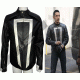 Men's Ghost Rider Marvel Agent Of Shield Black Leather Jacket Men's Ghost Rider Marvel Agent Of Shield Black Leather Jacket