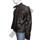 New Men's Vintage Biker Retro Motorcycle Cafe Racer Distressed Leather Jacket