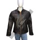 New Men's Vintage Biker Retro Motorcycle Cafe Racer Distressed Leather Jacket