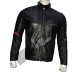 New Men's Vintage Cafe Racer Motorcycle Black Jacket