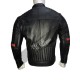 New Men's Vintage Cafe Racer Motorcycle Black Jacket