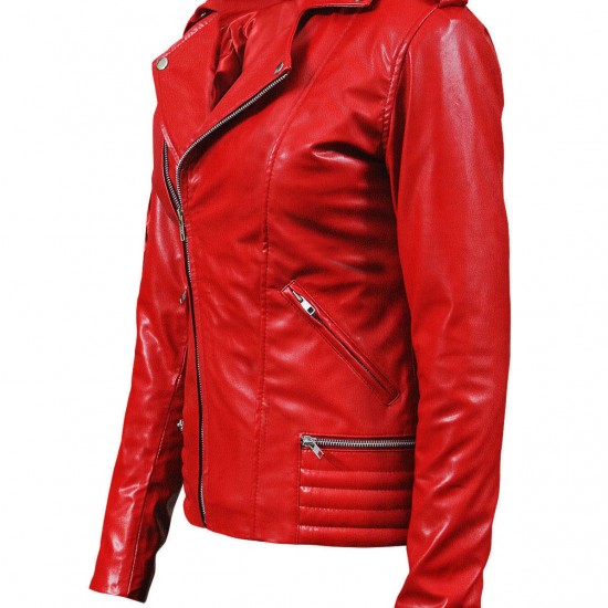 Womens Riverdale Southside Serpents Jacket Cheryl Blossom Red Jacket