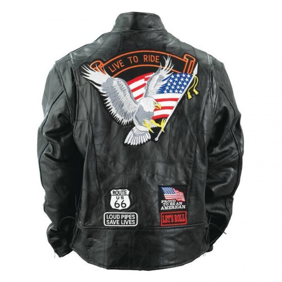 New Men's Harley Davidson Live To Ride Motorcycle Jacket USA Biker Diamond Plate New Jacket New Men's Harley Davidson Live To Ride Motorcycle Jacket USA Biker Diamond Plate New Jacket