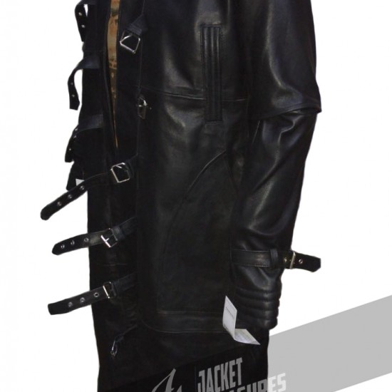 Van Helsing Legendary Vampire Real Leather Coat Gothic Duster 