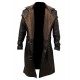 Ryan Gosling Officer K Fur Collar Blade Runner 2049 Trench Coat