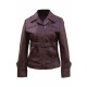 The First Avenger Peggy Carter Captain America Brown Leather Jacket The First Avenger Peggy Carter Captain America Brown Leather Jacket