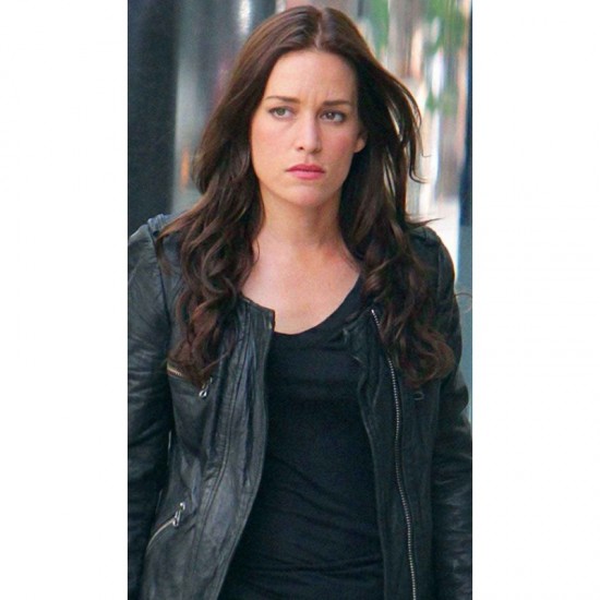 Covert Affairs USA Network TV series Leather Jacket Covert Affairs USA Network TV series Leather Jacket